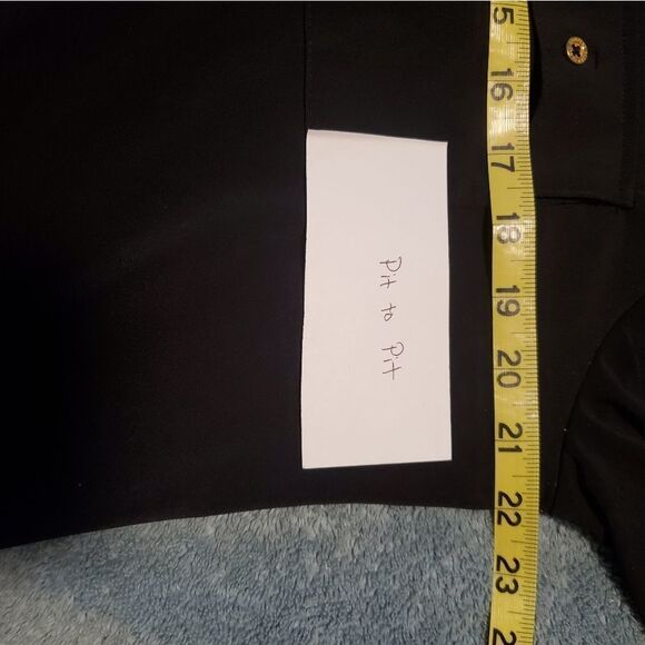 Ellen Tracy company 3/4 length sleeve blouse Size L - Picture 5 of 6